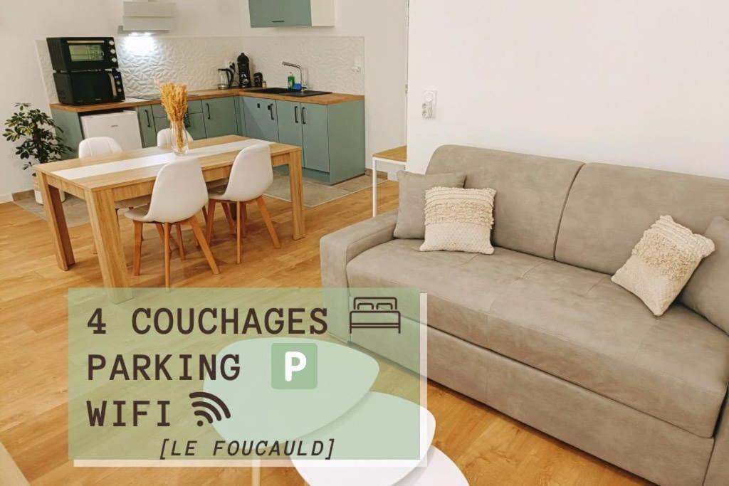 Apartament Le Foucauld 4 Canapes, Parking, Wifi Lourdes Zewnętrze zdjęcie